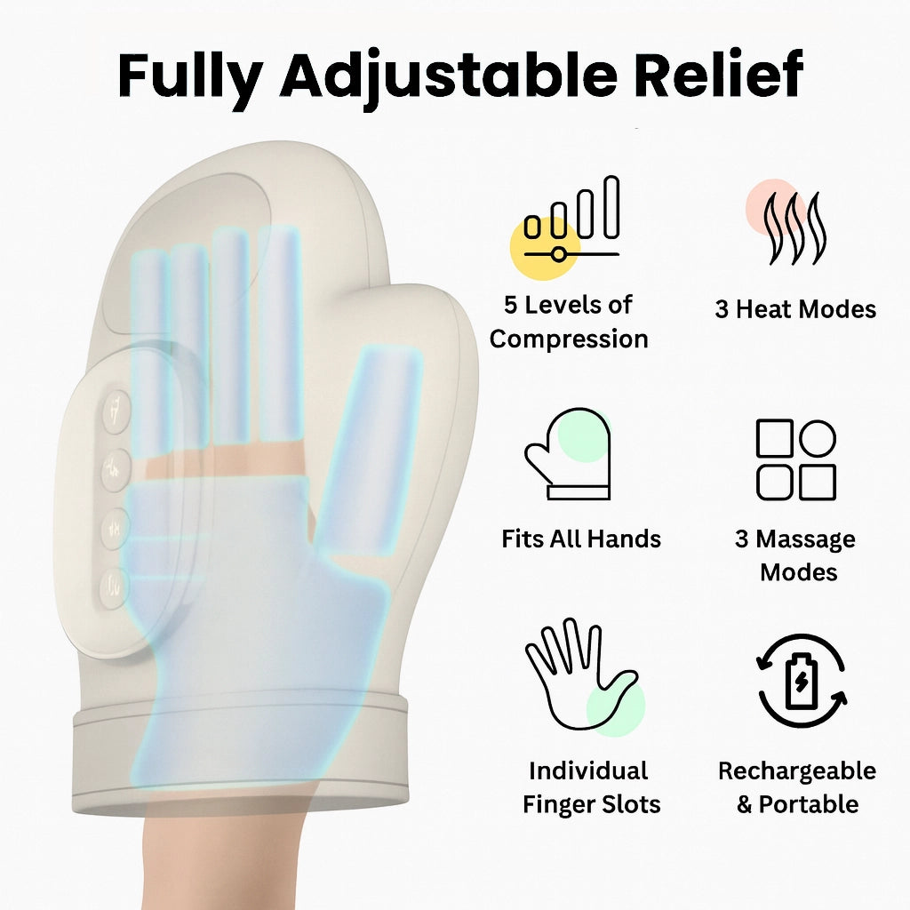 Hand Massager for Arthritis, Carpal Tunnel & Joint Pain