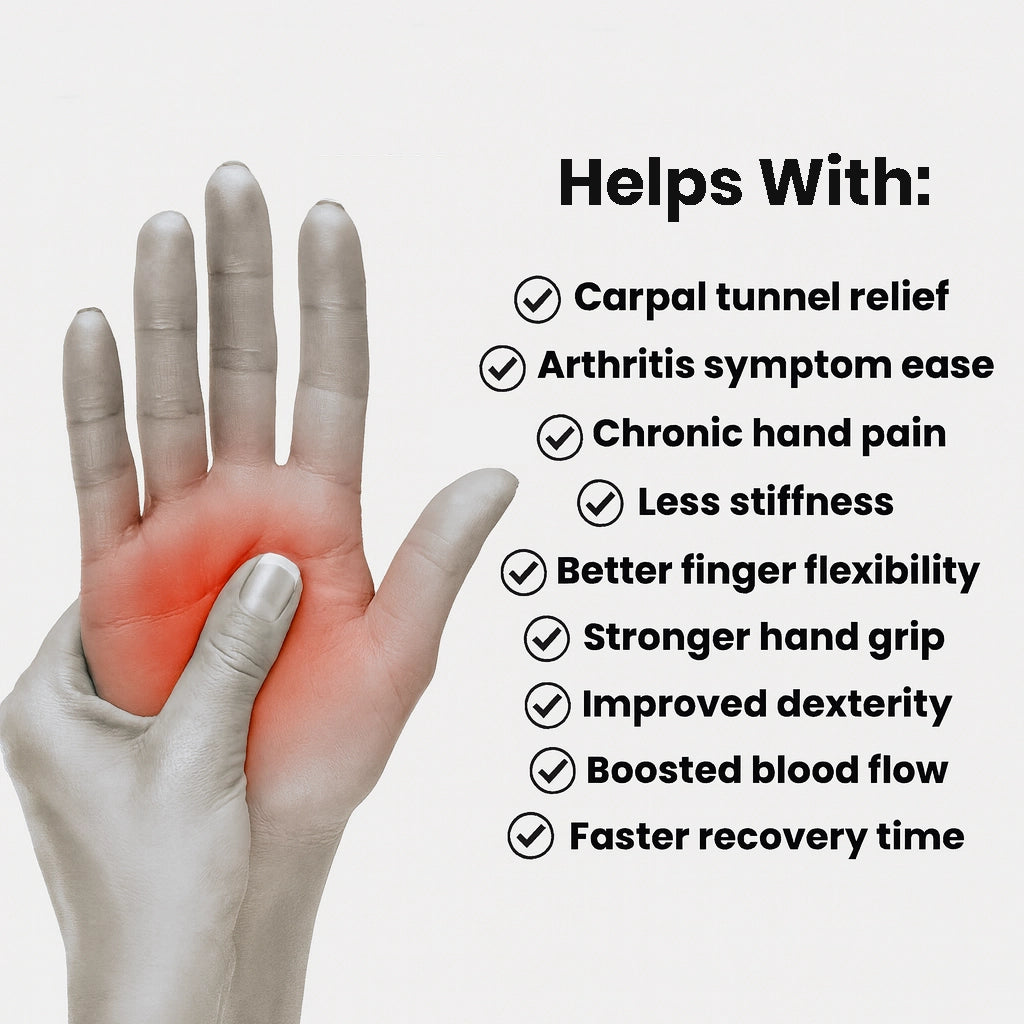 Hand Massager for Arthritis, Carpal Tunnel & Joint Pain