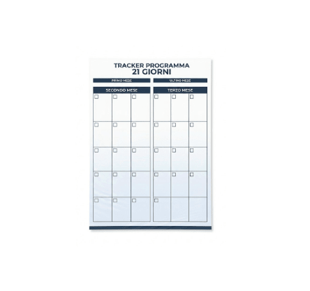 Tracker Programma 60 Giorni - ZENRELIEF™
